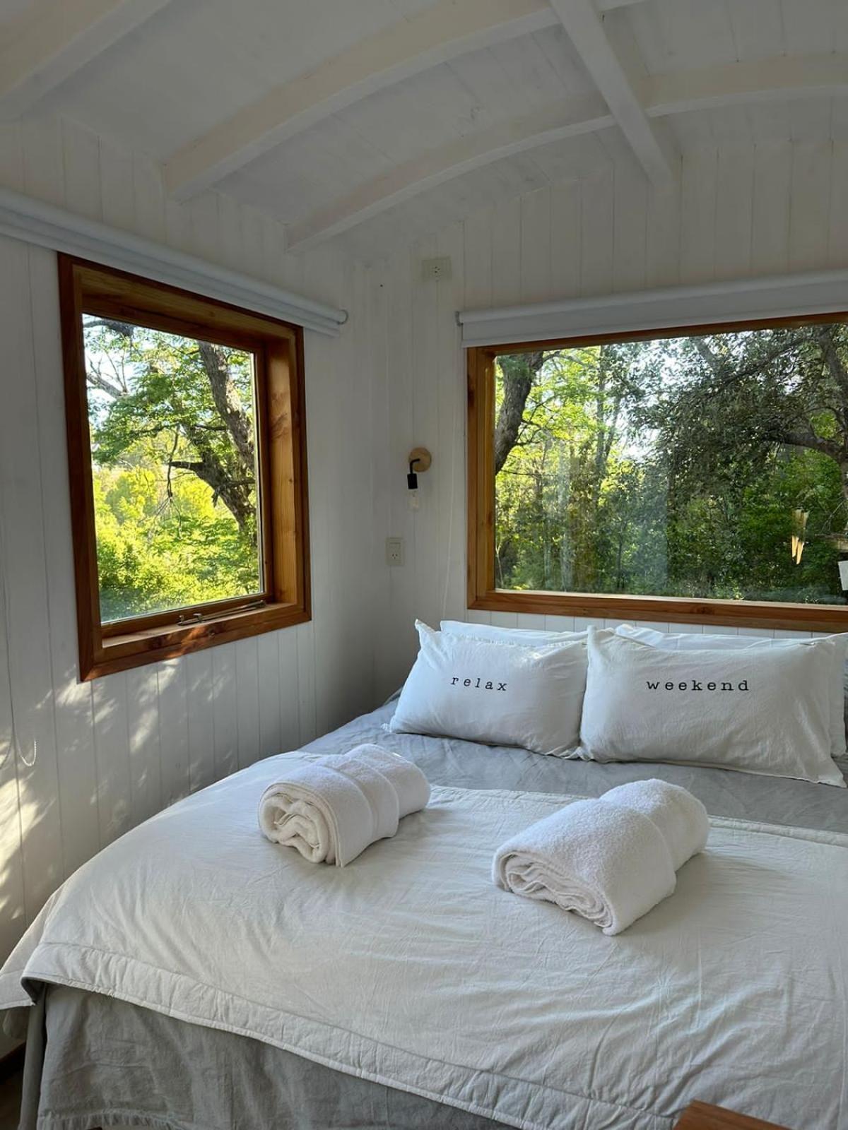 Casita En El Bosque, Calefaccion Parking Y Vista A La Montana Chalet